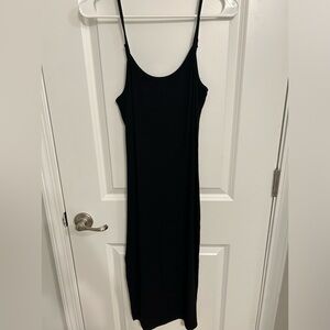 Black tube dress